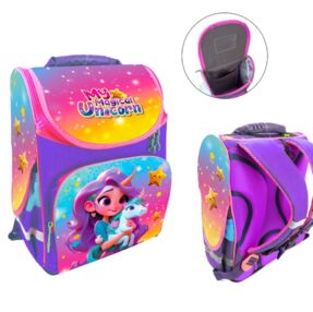 Рюкзак Leader 989063 Магічний Єдиноріг короб ортопед 34х26х15см Рюкзак Leader 989063 Магічний Єдиноріг короб ортопед 34х26х15см