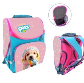 Рюкзак Leader 989064 Песик короб ортопед 34х26х15см