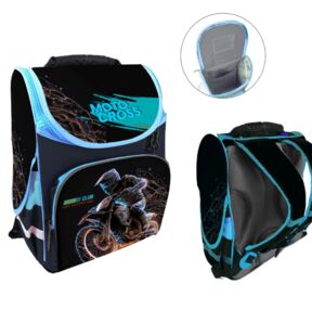 Рюкзак Leader 989098 Мотокрос короб ортопед 34х26х15см Рюкзак Leader 989098 Мотокрос короб ортопед 34х26х15см