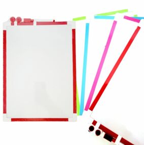 Дошка дитяча сухостираюча з маркером 24,5 х 34,5 см 41-2 313