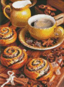 Алмазна мозаїка 30х40 АМО7455 Солодкий аромат "Ідейка"