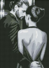 Алмазна мозаїка 30х40 АМО8175 Поруч із коханою "Ідейка"