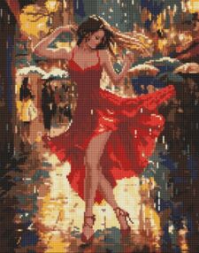 Алмазна мозаїка 40х50 АМО8178 Танець під дощем "Ідейка" Алмазна мозаїка 40х50 АМО8178 Танець під дощем "Ідейка"