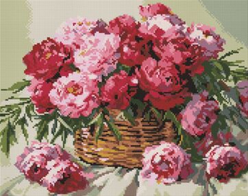 Алмазна мозаїка 40х50 АМО8186 Мелодія цвітіння "Ідейка"