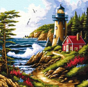 Розпис по номерах 40х40 КНО2783 Морський бриз "Ідейка"