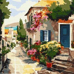 Розпис по номерах 40х40 КНО3647 Домівка біля моря "Ідейка"