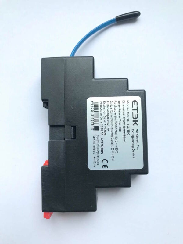Вогнегасник аерозольний на DIN-рейку ЕТЕК QRR0.1G/EK Ціна (цена) 450.00грн. | придбати  купити (купить) Вогнегасник аерозольний на DIN-рейку ЕТЕК QRR0.1G/EK доставка по Украине, купить книгу, детские игрушки, компакт диски 3
