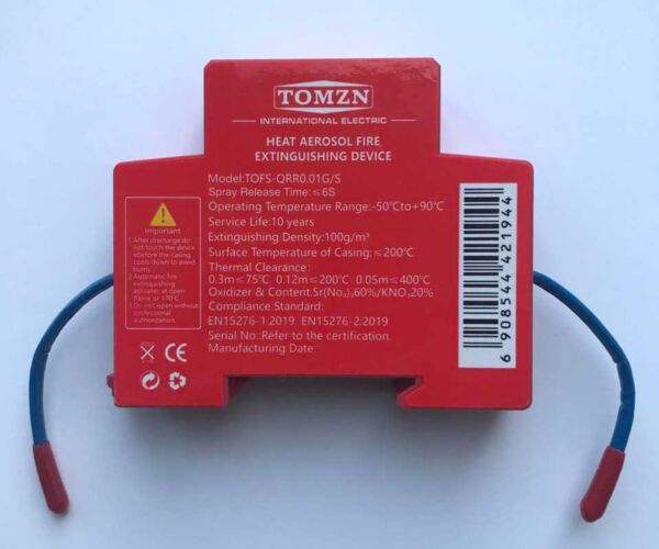 Вогнегасник аерозольний на DIN-рейку ЕТЕК QRR0.1G/EK або TOMZN в асортименті Ціна (цена) 650.00грн. | придбати  купити (купить) Вогнегасник аерозольний на DIN-рейку ЕТЕК QRR0.1G/EK або TOMZN в асортименті доставка по Украине, купить книгу, детские игрушки, компакт диски 8