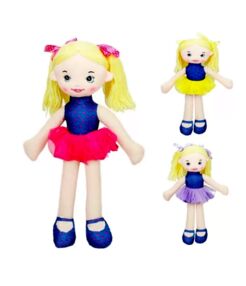 мяка іграшка Лялька Василина 40 см 22074-5  колір в асортименті