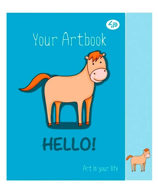 Блокнот А5 48 аркушів Artbook horse Ціна (цена) 37.80грн. | придбати  купити (купить) Блокнот А5 48 аркушів Artbook horse доставка по Украине, купить книгу, детские игрушки, компакт диски 0