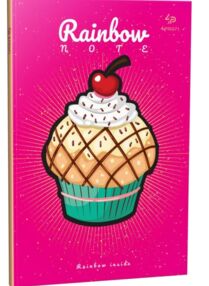 Блокнот А5 48 аркушів Cake pink