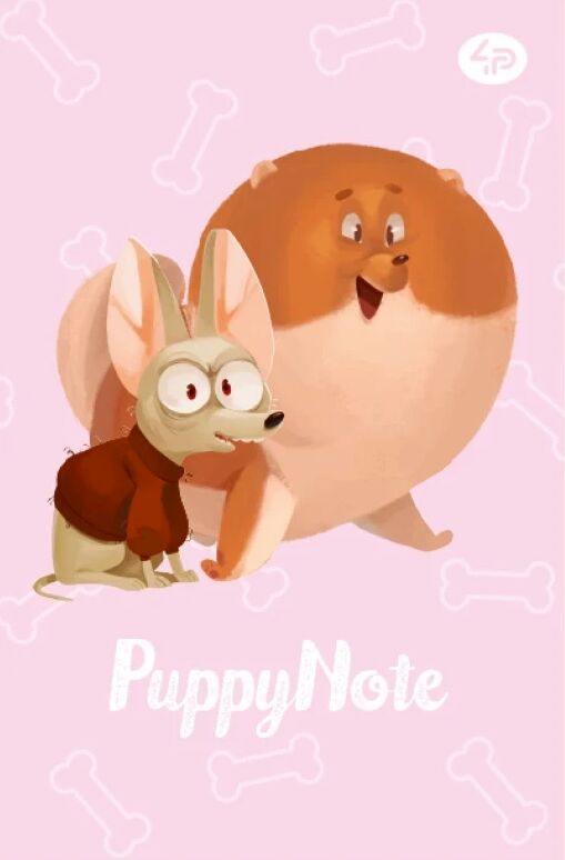 Блокнот А5 40 аркушів Puppy note pink Ціна (цена) 0.10грн. | придбати  купити (купить) Блокнот А5 40 аркушів Puppy note pink доставка по Украине, купить книгу, детские игрушки, компакт диски 0
