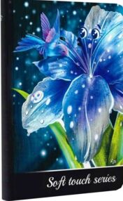 Блокнот А5 48 аркушів Soft touch series flower