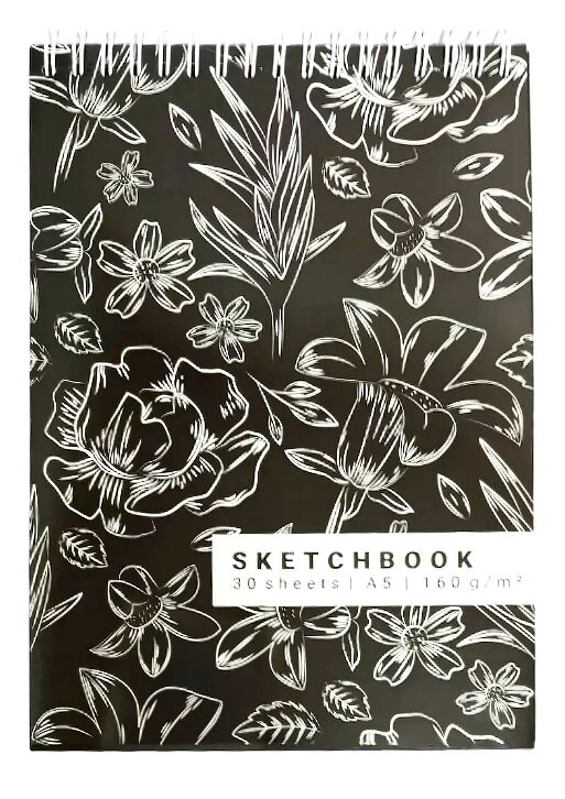 Блокнот А5 30 аркушів Colour vibes sketchbook Coal Ціна (цена) 116.10грн. | придбати  купити (купить) Блокнот А5 30 аркушів Colour vibes sketchbook Coal доставка по Украине, купить книгу, детские игрушки, компакт диски 1