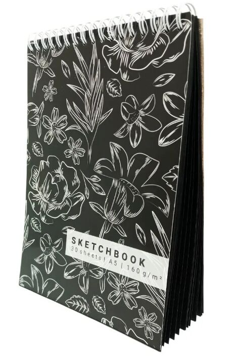 Блокнот А5 30 аркушів Colour vibes sketchbook Coal Ціна (цена) 116.10грн. | придбати  купити (купить) Блокнот А5 30 аркушів Colour vibes sketchbook Coal доставка по Украине, купить книгу, детские игрушки, компакт диски 0