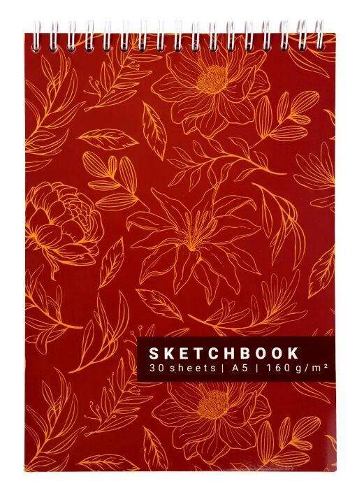 Блокнот А5 30 аркушів Colour vibes sketchbook Scarlet Ціна (цена) 116.10грн. | придбати  купити (купить) Блокнот А5 30 аркушів Colour vibes sketchbook Scarlet доставка по Украине, купить книгу, детские игрушки, компакт диски 1