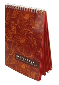 Блокнот А5 30 аркушів Colour vibes sketchbook Scarlet