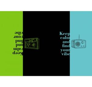 Блокнот А5 96 аркушів Two in One  blue green