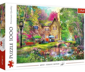 Пазли 1000 елементів будиночок у лісі Trefl 10861