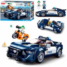 Конструктор Sluban Поліцейська машина 284 деталі М38-В1063