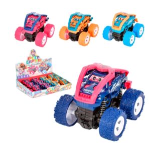 Машина інерційна амортизовані гумові колеса 4 кольори