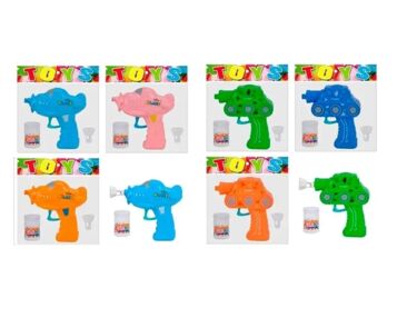 Мильні бульбашки пістолет запаска 2 види танк літак мікс кольорів 4861-1-4860-1