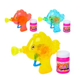 Мильні бульбашки пістолет-рибка запаска 3 кольори 4837