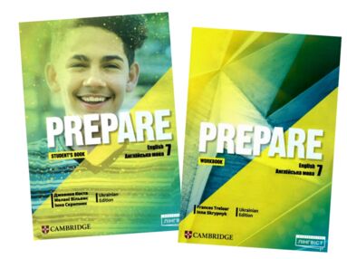 Prepare 7 клас КОМПЛЕКТ Student's Book + Workbook підручник і зошит