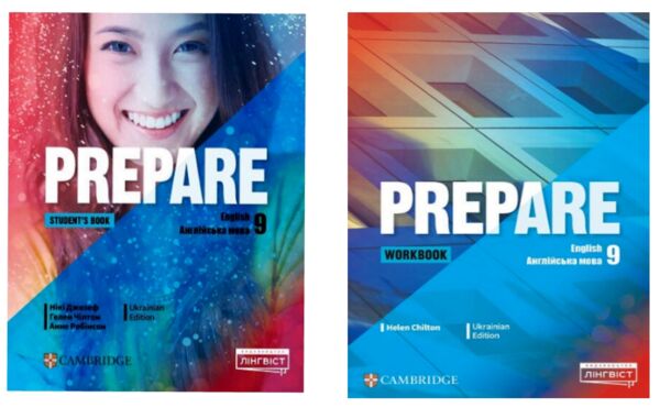 Prepare 9 клас КОМПЛЕКТ Student's Book + Workbook підручник і зошит Ціна (цена) 582.10грн. | придбати  купити (купить) Prepare 9 клас КОМПЛЕКТ Student's Book + Workbook підручник і зошит доставка по Украине, купить книгу, детские игрушки, компакт диски 0