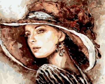 Розпис по номерах 40х50 10607-АС Елегантність "Art Craft" арт крафт