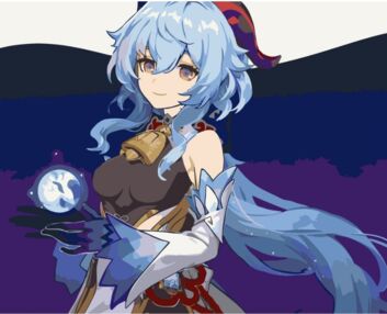 Розпис по номерах 40х50 16063-АС Гань Юй "Art Craft" арт крафт