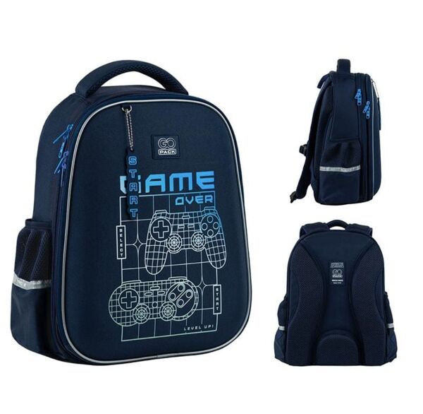 Рюкзак GoPack GO25-165M-7 Education Level Up напівкаркасний 38х28х13см Ціна (цена) 1 531.00грн. | придбати  купити (купить) Рюкзак GoPack GO25-165M-7 Education Level Up напівкаркасний 38х28х13см доставка по Украине, купить книгу, детские игрушки, компакт диски 0