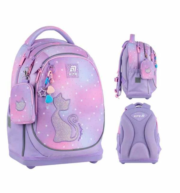 Рюкзак Kite К25-724S-2 Education Catsline 36х27х16см Ціна (цена) 2 219.60грн. | придбати  купити (купить) Рюкзак Kite К25-724S-2 Education Catsline 36х27х16см доставка по Украине, купить книгу, детские игрушки, компакт диски 0