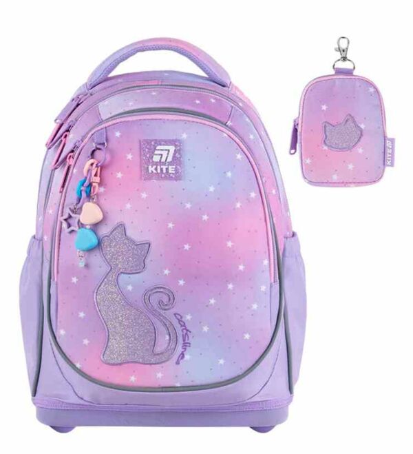 Рюкзак Kite К25-724S-2 Education Catsline 36х27х16см Ціна (цена) 2 219.60грн. | придбати  купити (купить) Рюкзак Kite К25-724S-2 Education Catsline 36х27х16см доставка по Украине, купить книгу, детские игрушки, компакт диски 2