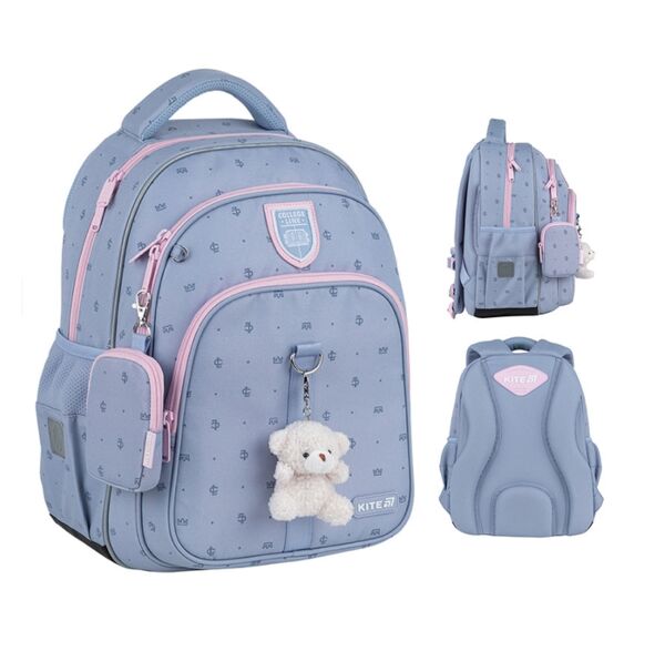 Рюкзак Kite К25-763M-1 Education Collrgr Line Girl 39х29,5х14,2см Ціна (цена) 2 049.10грн. | придбати  купити (купить) Рюкзак Kite К25-763M-1 Education Collrgr Line Girl 39х29,5х14,2см доставка по Украине, купить книгу, детские игрушки, компакт диски 1
