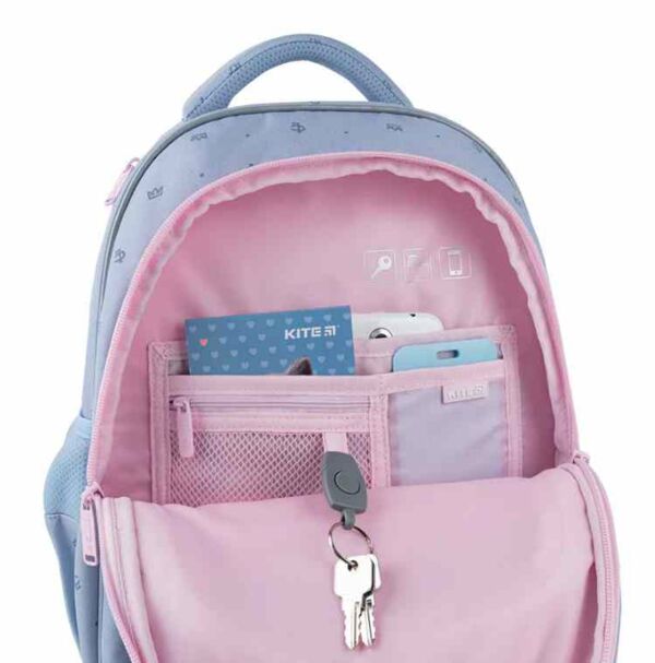 Рюкзак Kite К25-763M-1 Education Collrgr Line Girl 39х29,5х14,2см Ціна (цена) 2 049.10грн. | придбати  купити (купить) Рюкзак Kite К25-763M-1 Education Collrgr Line Girl 39х29,5х14,2см доставка по Украине, купить книгу, детские игрушки, компакт диски 8