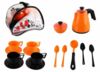 Набір посуду Cooking set 15 предметів помаранчевий 1467 Ціна (цена) 148.30грн. | придбати  купити (купить) Набір посуду Cooking set 15 предметів помаранчевий 1467 доставка по Украине, купить книгу, детские игрушки, компакт диски 0