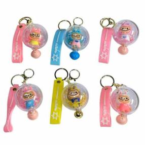 Іграшка брелок Labubu гумовий в колбі YSK-23 712599