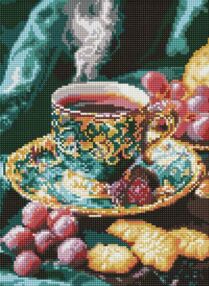 Алмазна мозаїка 30х40 АМО8130 Кава по-турецькі "Ідейка"