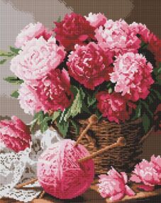 Алмазна мозаїка 40х50 АМО8180 Таємниці пелюсток "Ідейка"