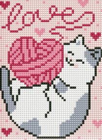 Алмазна мозаїка б/підрамн 15х20 АММ1038 Зізнання в коханні "Ідейка"