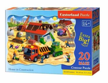 пазли castorland 20 елементів maxi House in Construction 02412