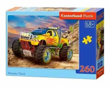 пазли castorland 260 елементів Monster Truck артикул 27330