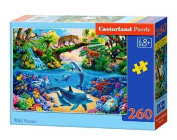 пазли castorland 260 елементів дика природа артикул 27576