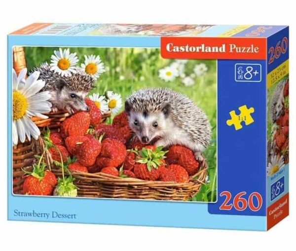 пазли castorland 260 елементів Їжак та полуниця артикул 27484 Ціна (цена) 110.50грн. | придбати  купити (купить) пазли castorland 260 елементів Їжак та полуниця артикул 27484 доставка по Украине, купить книгу, детские игрушки, компакт диски 0