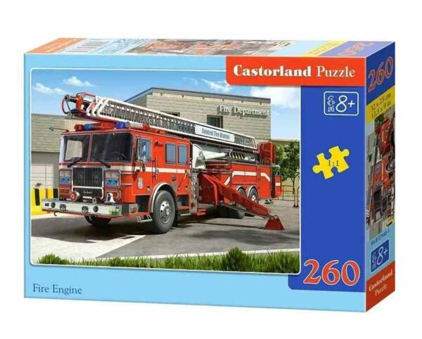 пазли castorland 260 елементів Пожежна машина артикул 26760 Ціна (цена) 110.50грн. | придбати  купити (купить) пазли castorland 260 елементів Пожежна машина артикул 26760 доставка по Украине, купить книгу, детские игрушки, компакт диски 0