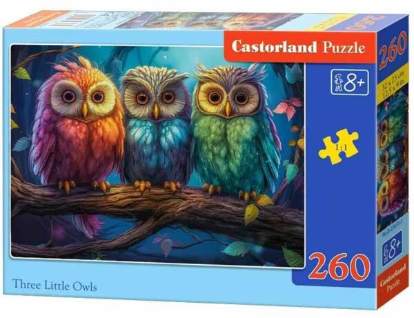 пазли castorland 260 елементів три маленькі сови артикул 27651 Ціна (цена) 110.50грн. | придбати  купити (купить) пазли castorland 260 елементів три маленькі сови артикул 27651 доставка по Украине, купить книгу, детские игрушки, компакт диски 0
