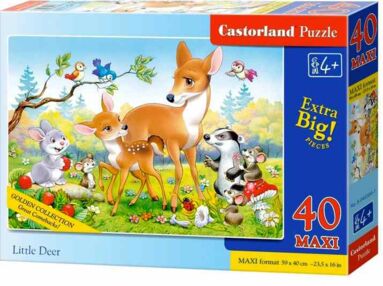 пазли castorland 40 елементів maxi Little Deer артикул 040384