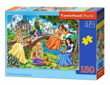 пазли castorland 180 елементів принцеси в саду артикул 018383