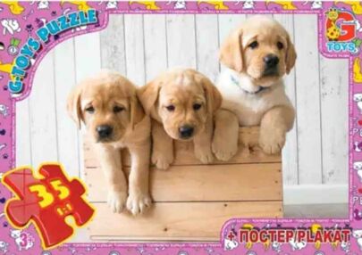 ИД Пазли 35 ел midi G-Toys AN121 "Домашні улюбленці"